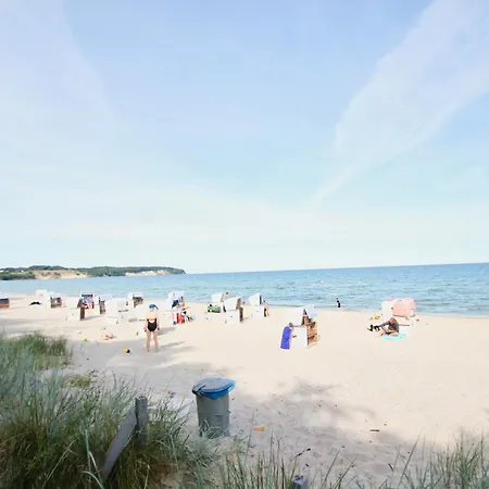Strandnahe Mit Eigener Terrasse - Strandhaus Mönchgut 02 Apartment *